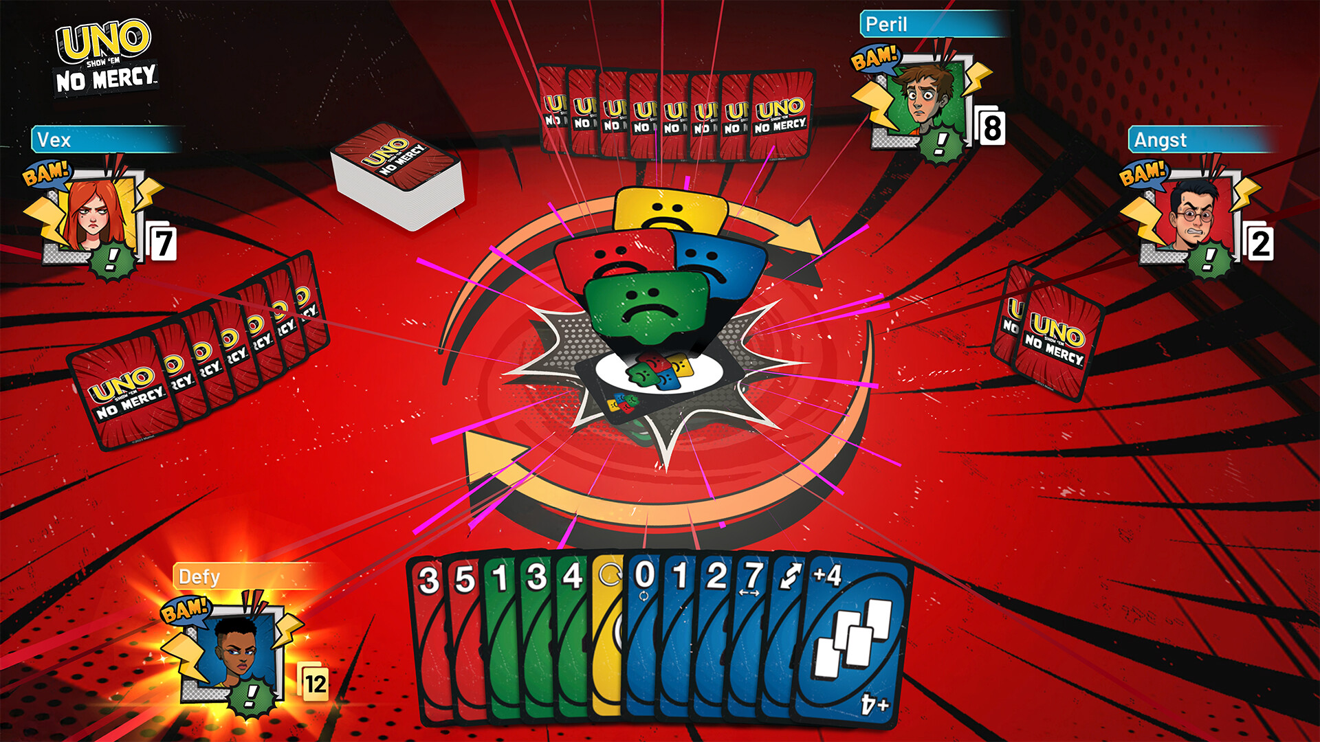 #4. UNO™ SHOW’EM NO MERCY!™ (Steam) Podle: Ubisoft