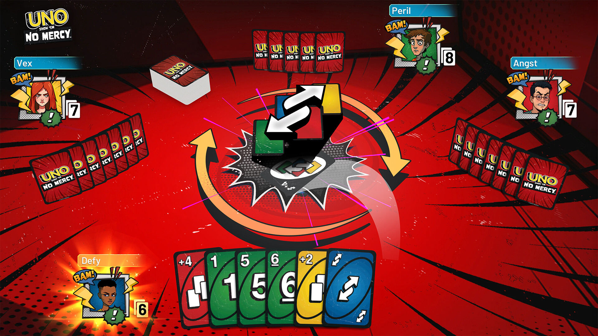 #5. UNO™ SHOW’EM NO MERCY!™ (Steam) Podle: Ubisoft