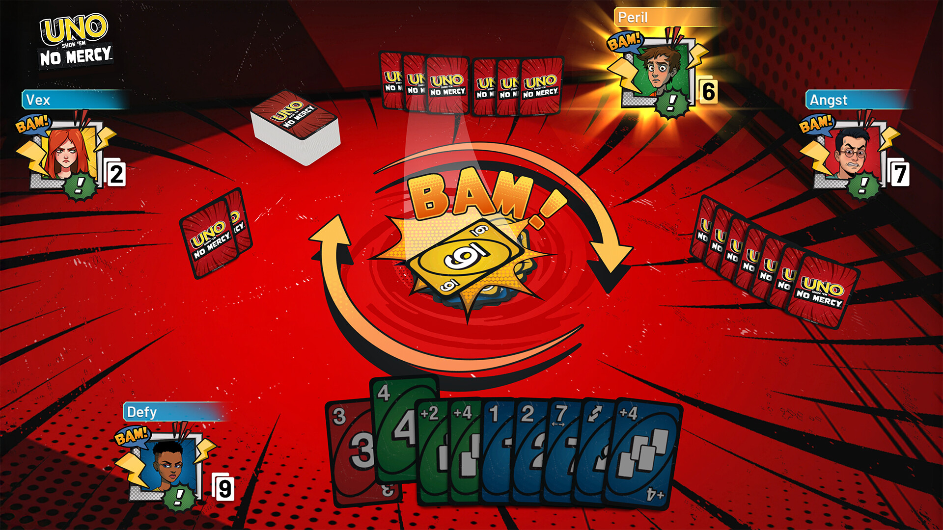 #2. UNO™ SHOW’EM NO MERCY!™ (Steam) Podle: Ubisoft