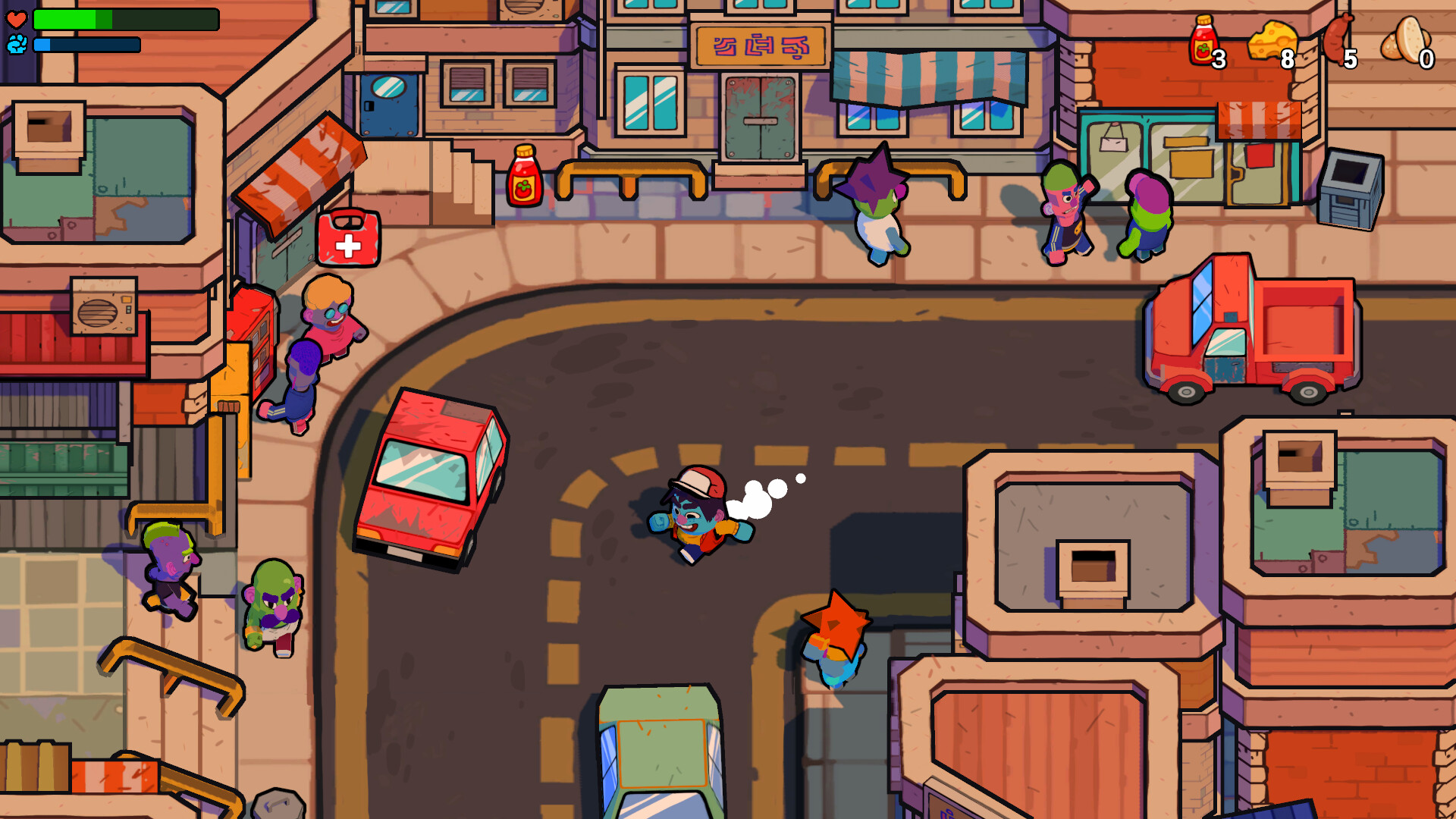 Punch Lunch: Foodtruck Fighter 🥊🍔 screenshot #10