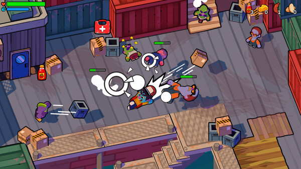 Punch Lunch: Foodtruck Fighter screenshot 2