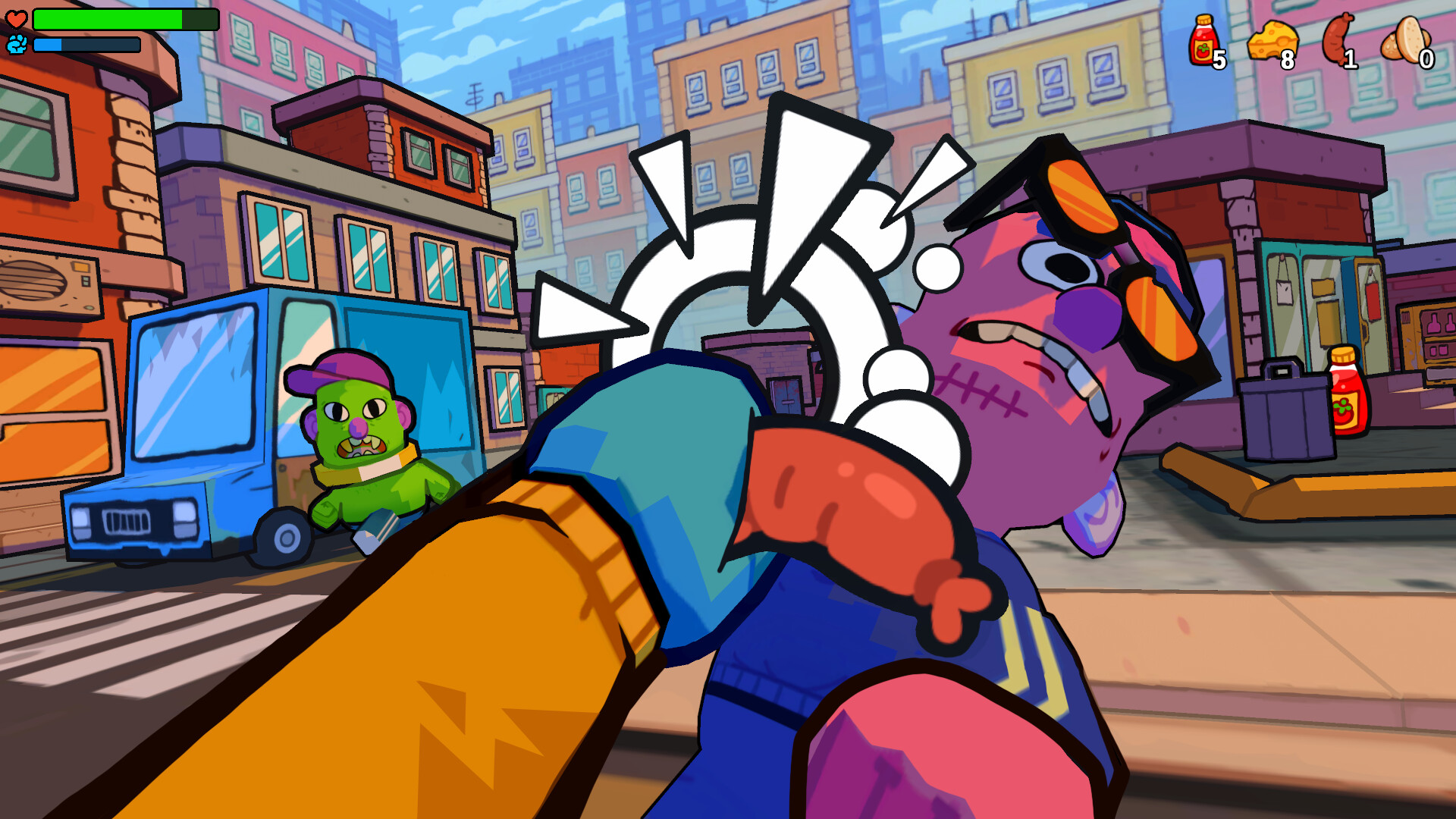 Punch Lunch: Foodtruck Fighter screenshot #3