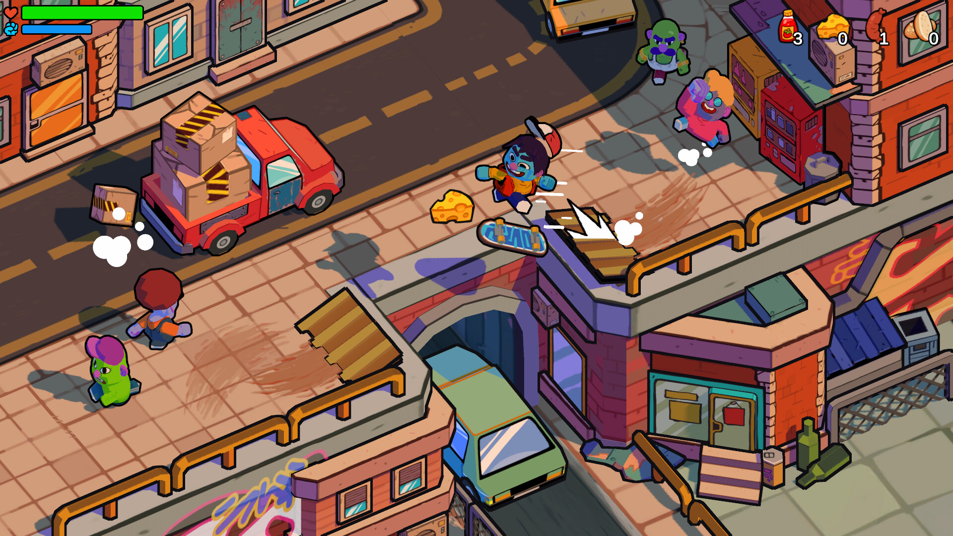 Punch Lunch: Foodtruck Fighter screenshot #8