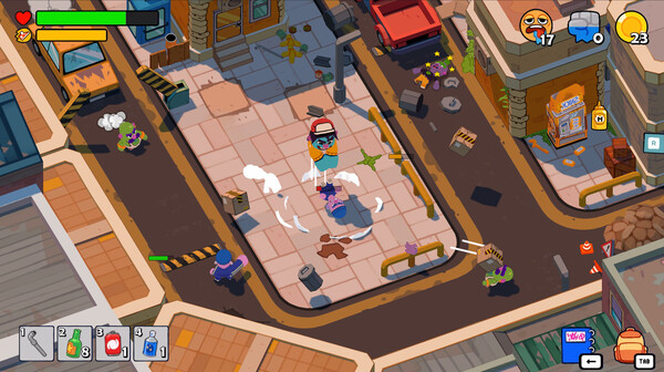 Punch Lunch: Foodtruck Fighter screenshot 1