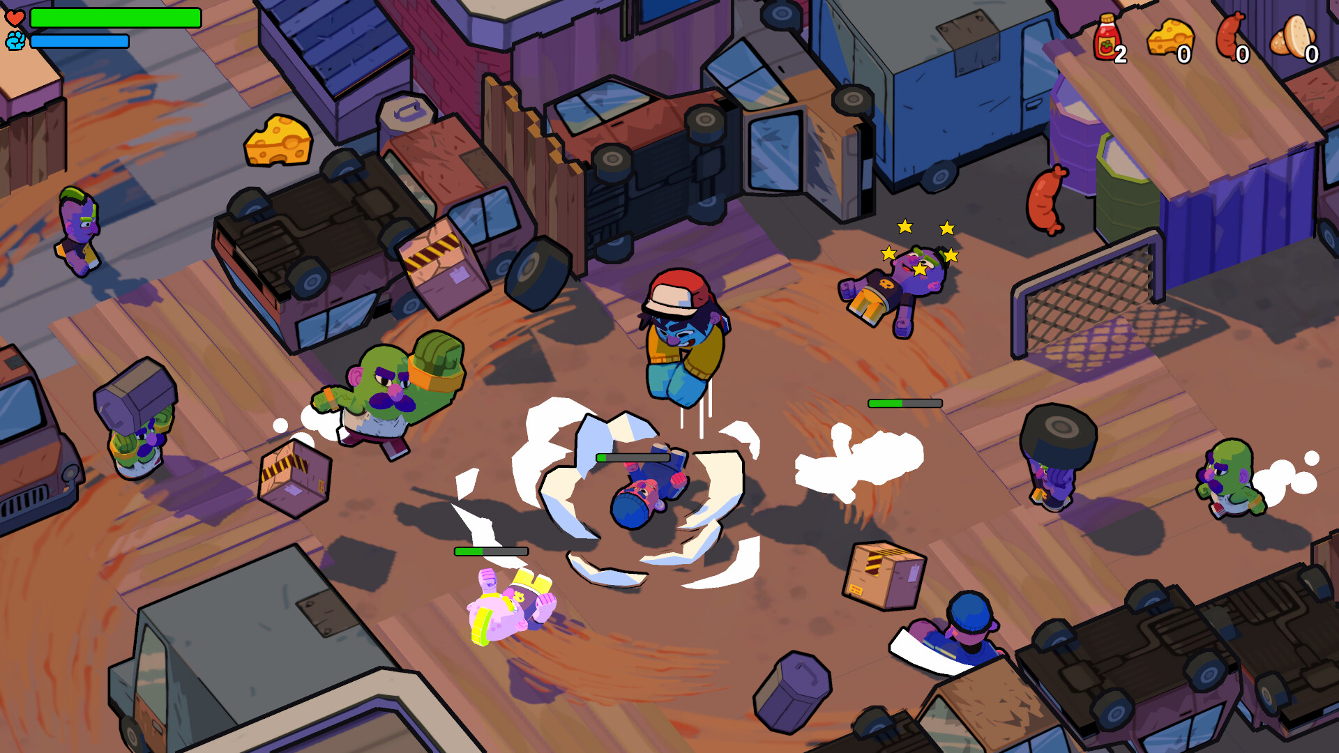 Punch Lunch: Foodtruck Fighter screenshot #10