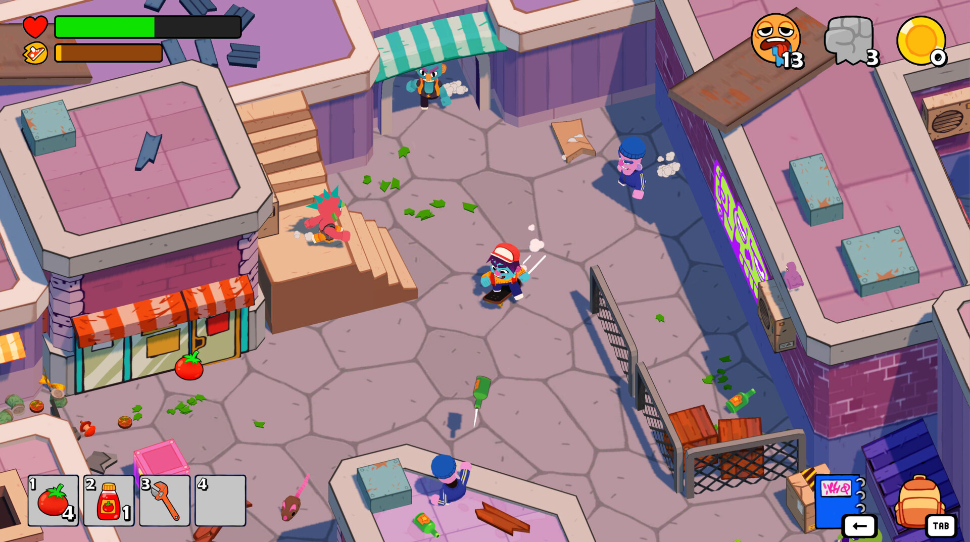 Punch Lunch: Foodtruck Fighter screenshot 3