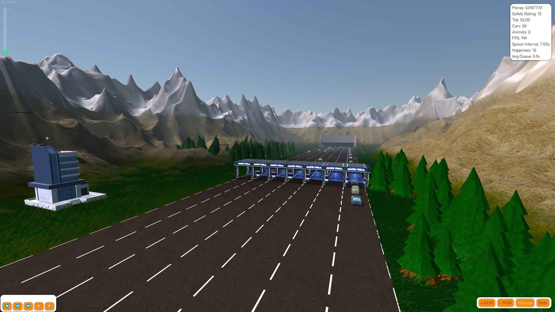 Tollway Tycoon screenshot 1