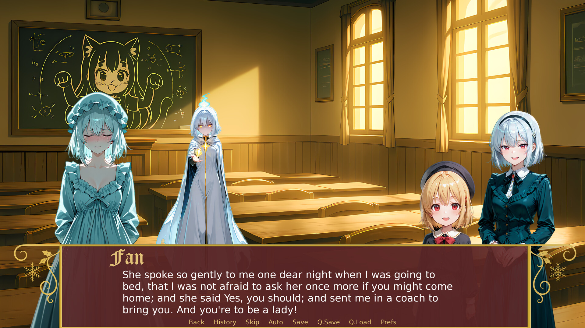 A Christmas Carol: But With Anime Girls screenshot #6