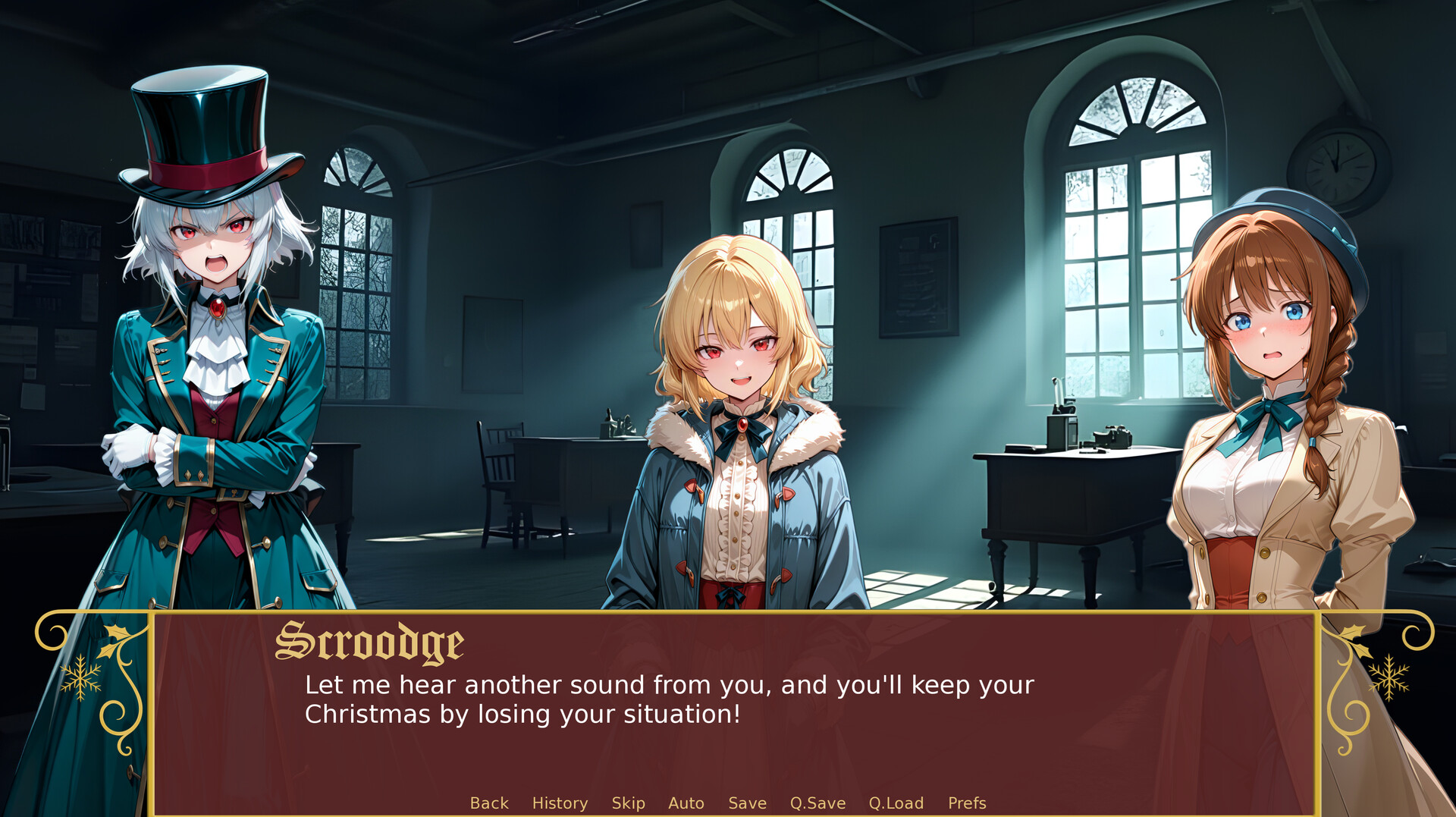 A Christmas Carol: But With Anime Girls screenshot #3