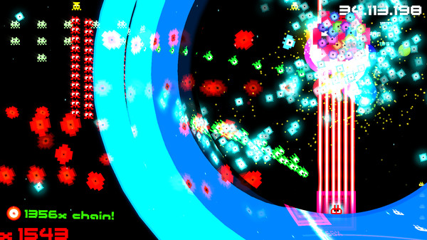 Screenshot 3 of Hyperspace Invaders II: Pixel Edition - more gameplay footage