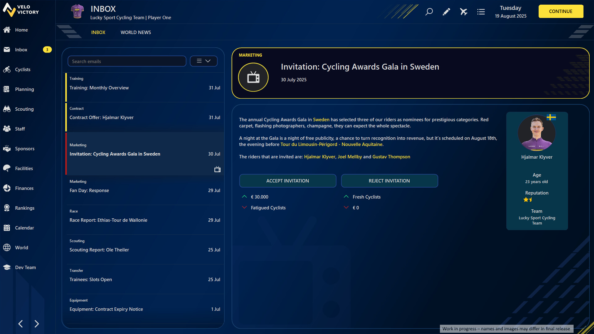 Velo Victory screenshot #2