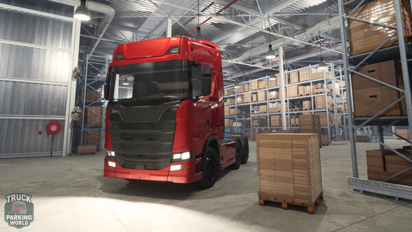 Скриншот из Truck Parking World