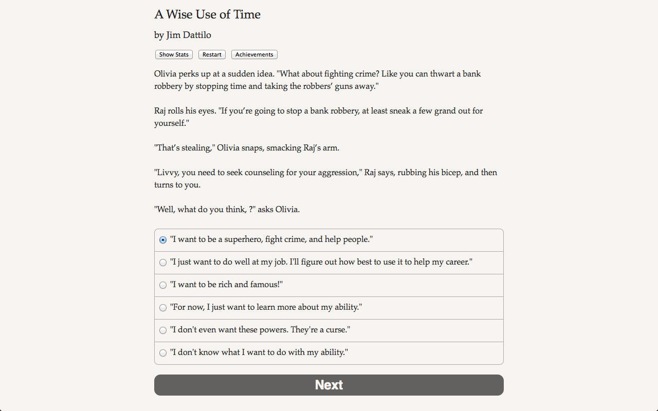 A Wise Use of Time screenshot #3