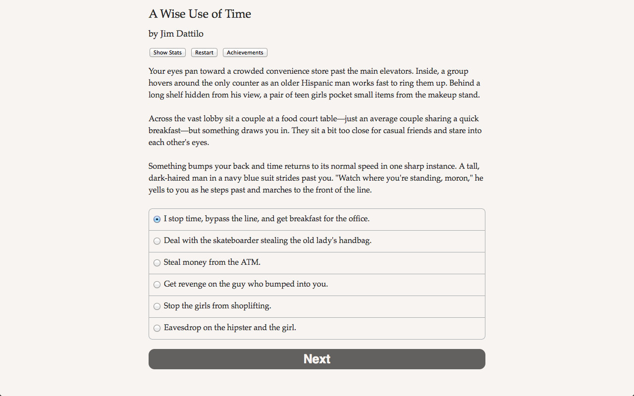 A Wise Use of Time screenshot #5