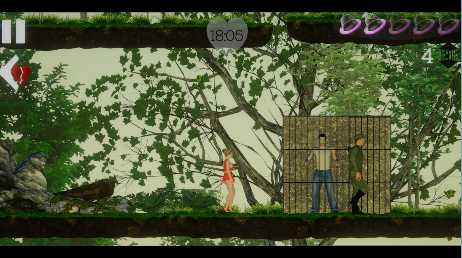 Natalie & Soldiers screenshot #3