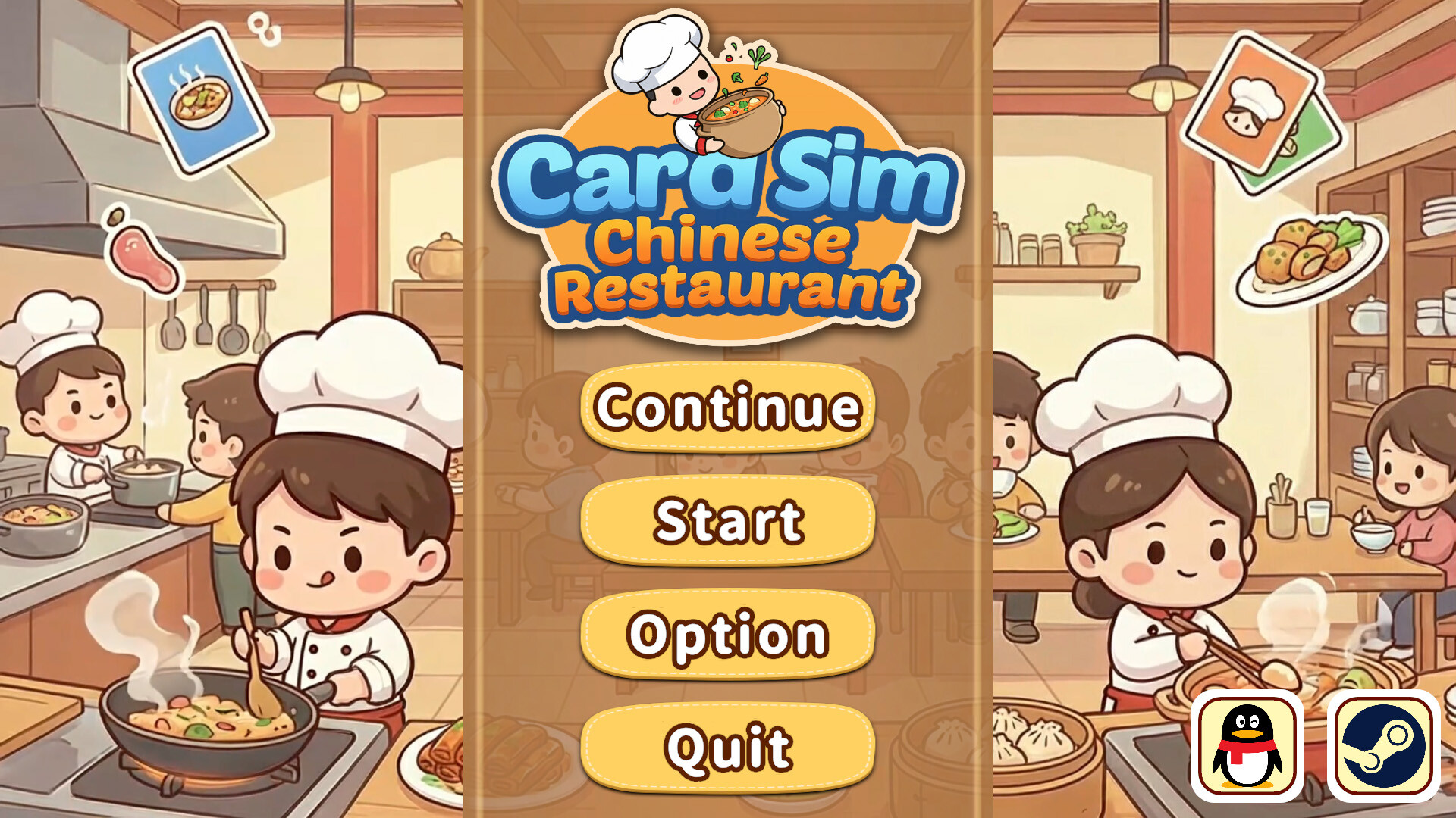 Card Sim: Chinese Restaurant screenshot 1