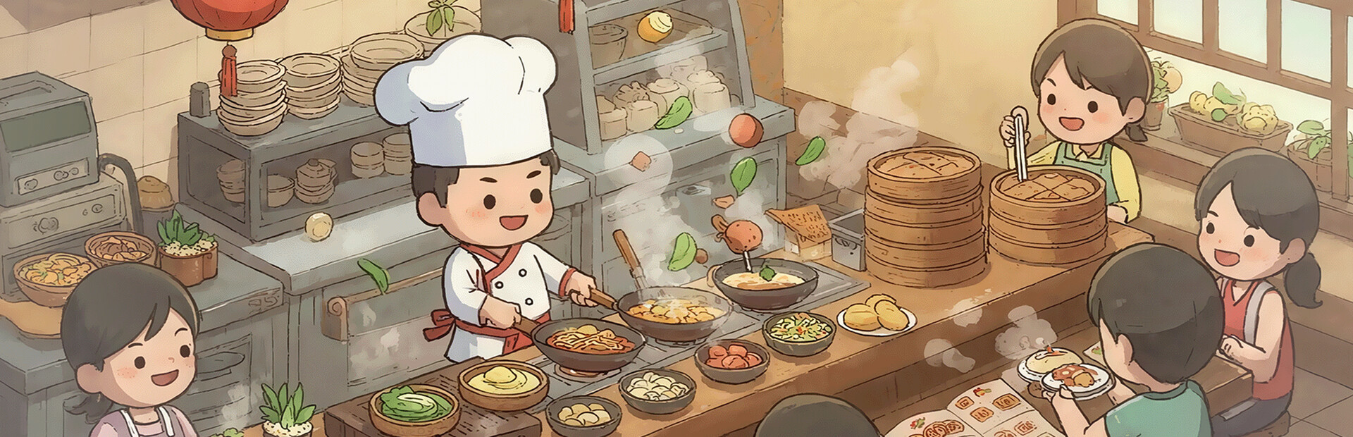 Card Sim: Chinese Restaurant