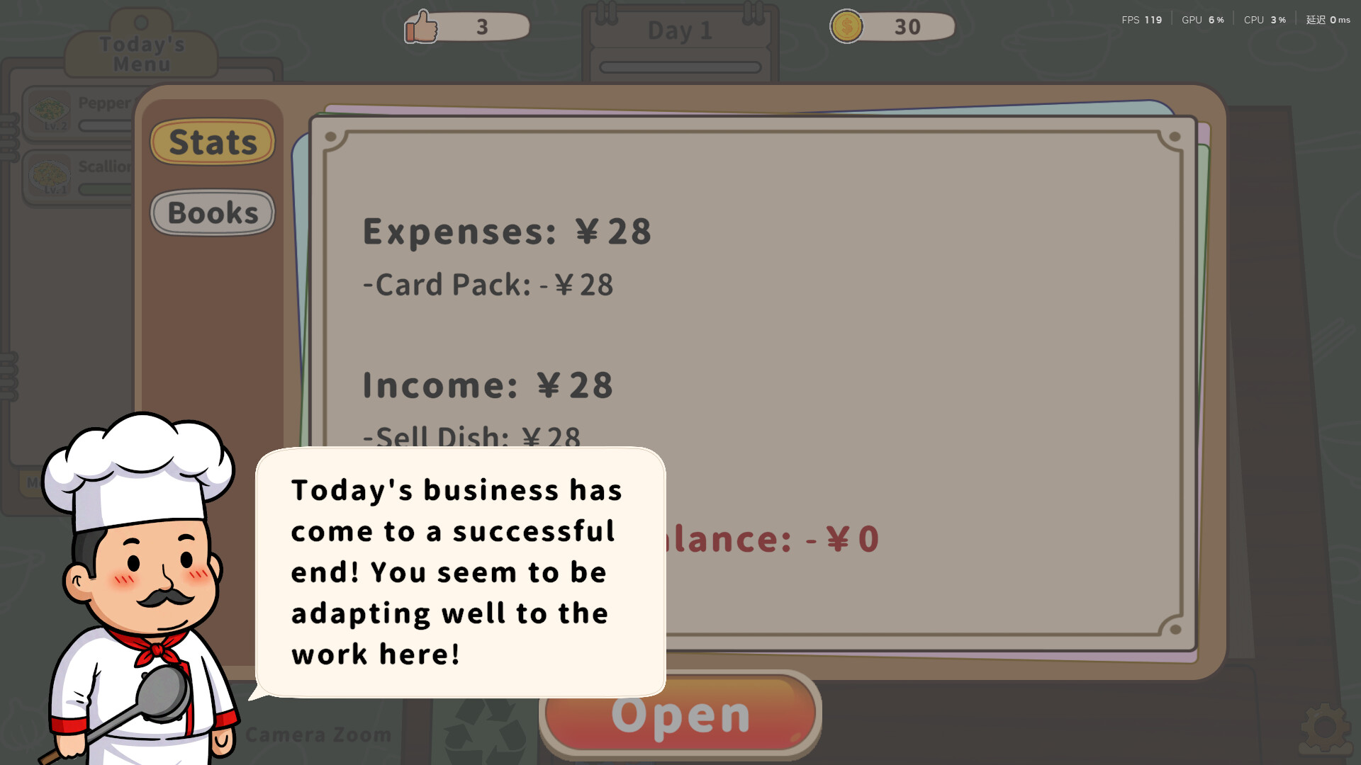 Card Sim: Chinese Restaurant screenshot #5