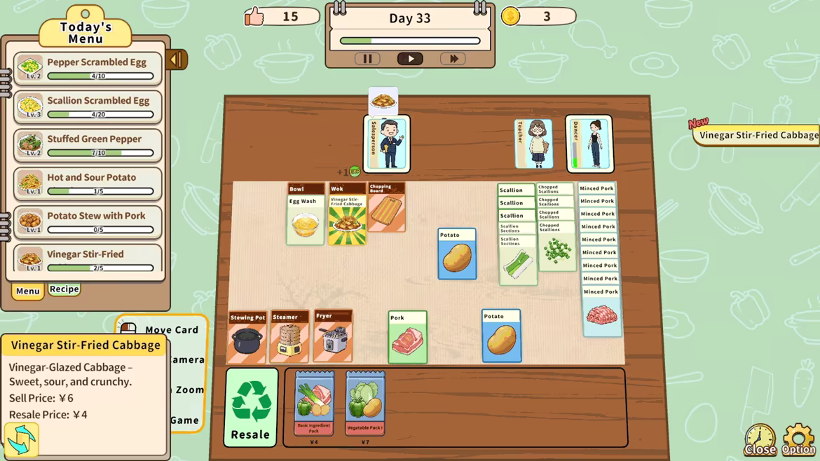 Card Sim: Chinese Restaurant video 4