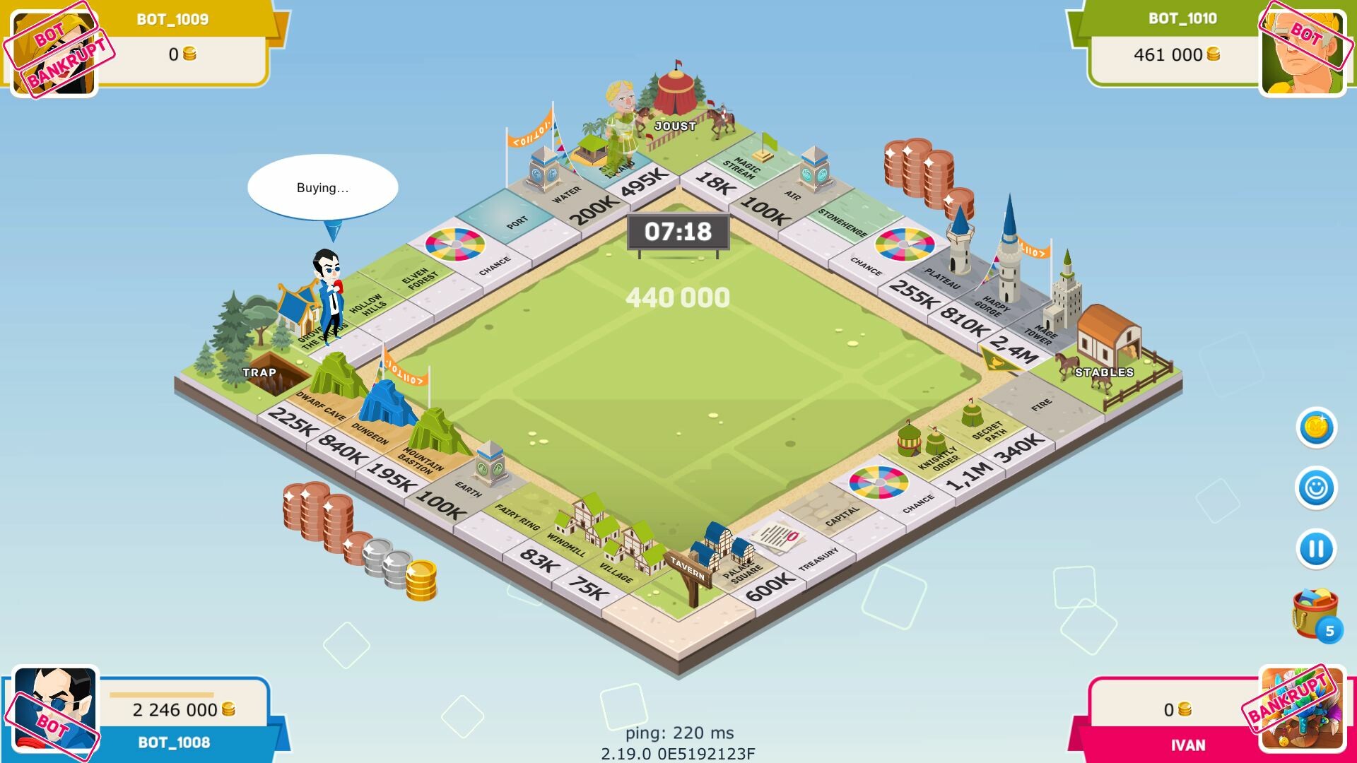 Business Tour - Board Game with Online Multiplayer(大富翁) screenshot #9