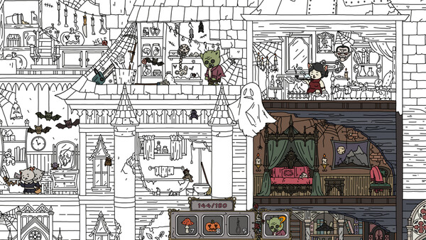 FIND ALL: Halloween game for Linux 1