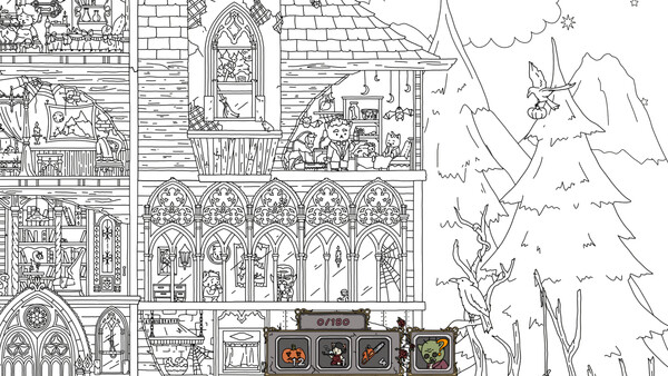 FIND ALL: Halloween game for windows Pc 1