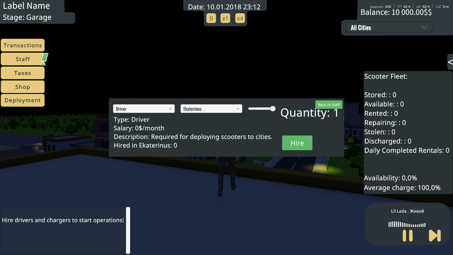 Kicksharing Tycoon Featured Screenshot #1