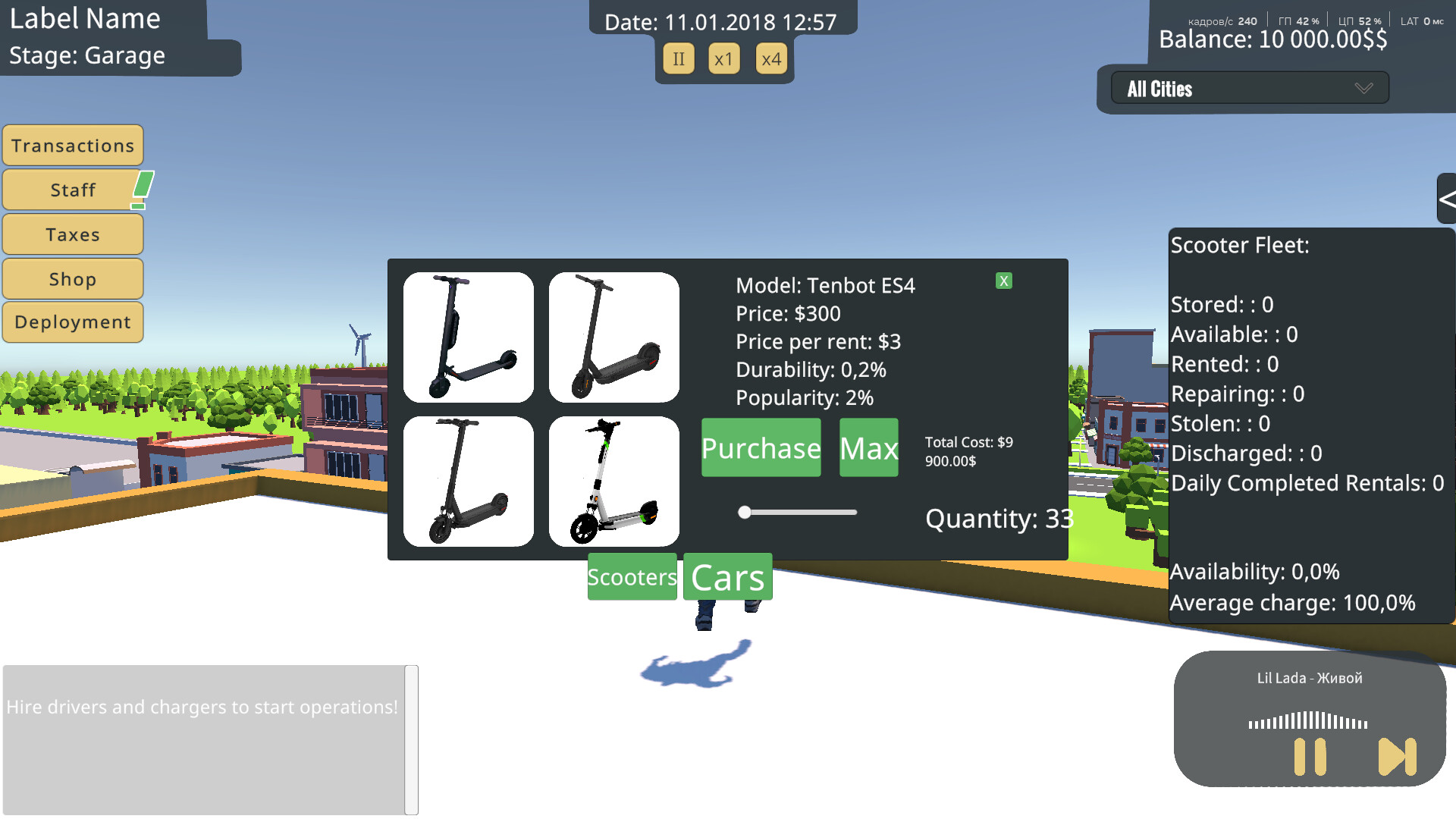 Kicksharing Tycoon screenshot #3