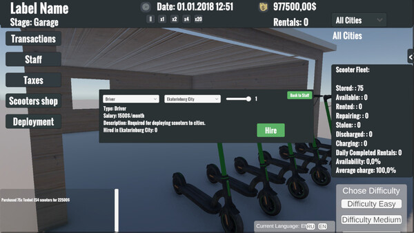 Kicksharing Tycoon screenshot 4