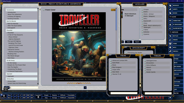 Fantasy Grounds - Traveller - Reach Adventure 8: Makergod