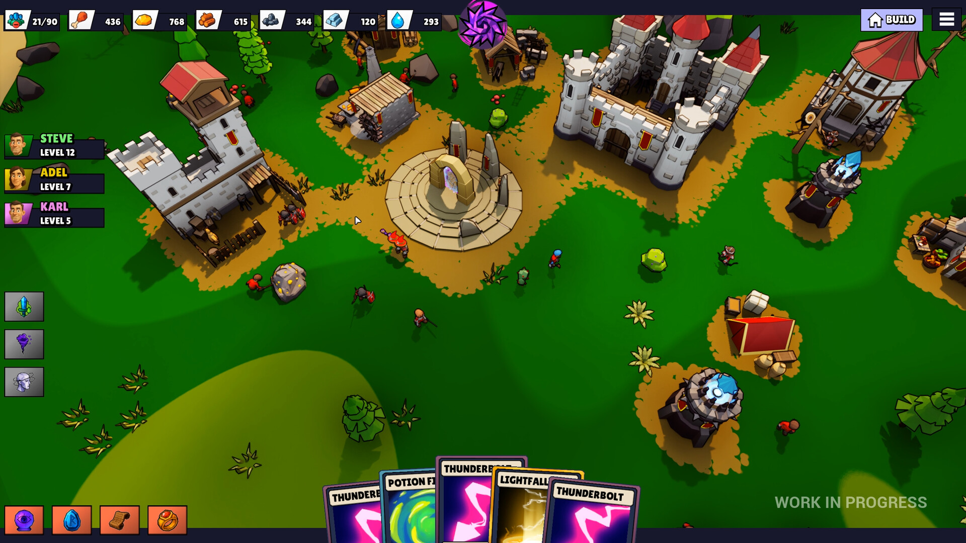 Throne Raiders screenshot 1