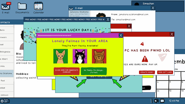 Sleeping with the Phish screenshot