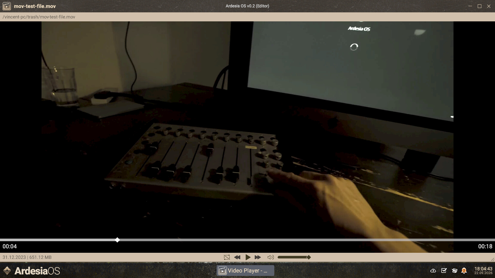 Imprinted screenshot #3