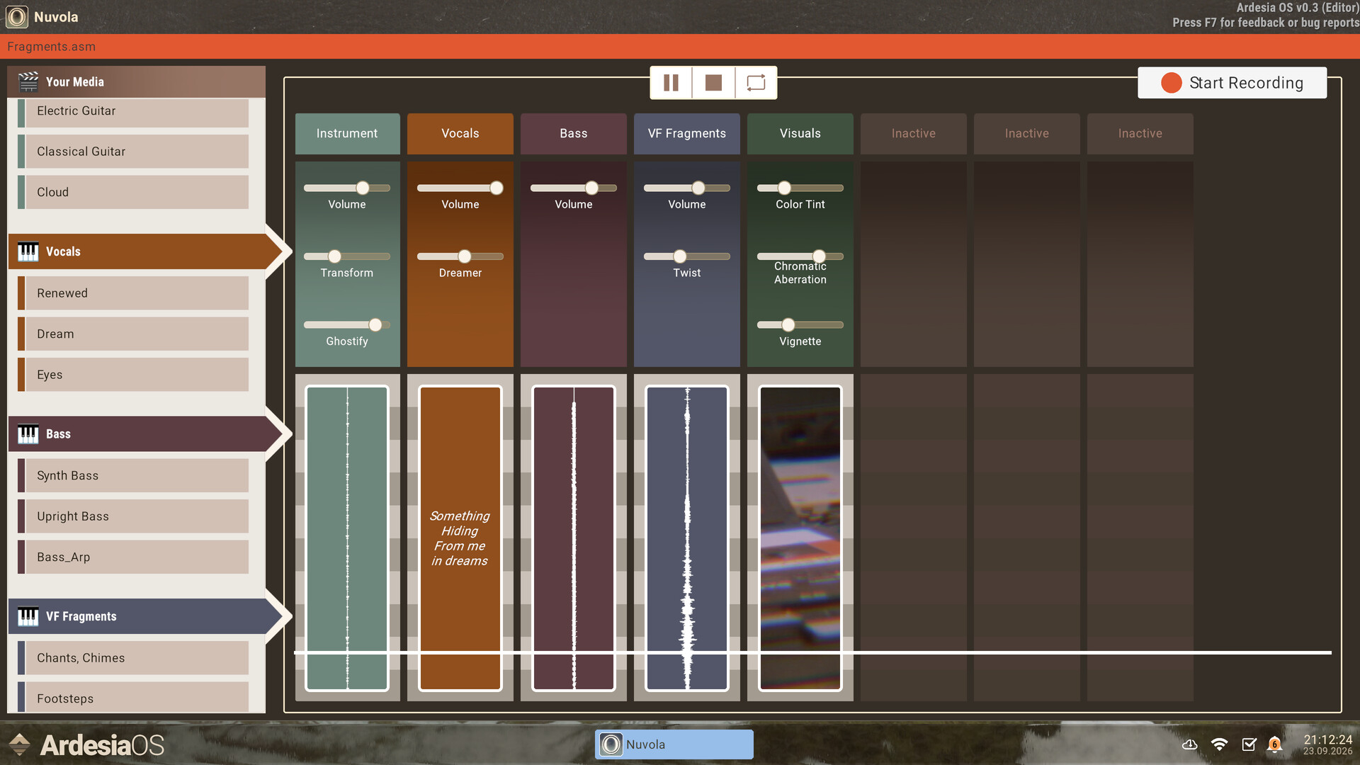 Imprinted screenshot 5