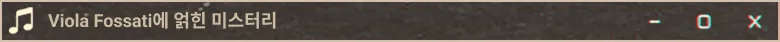 Viola Fossati에 얽힌 미스터리
