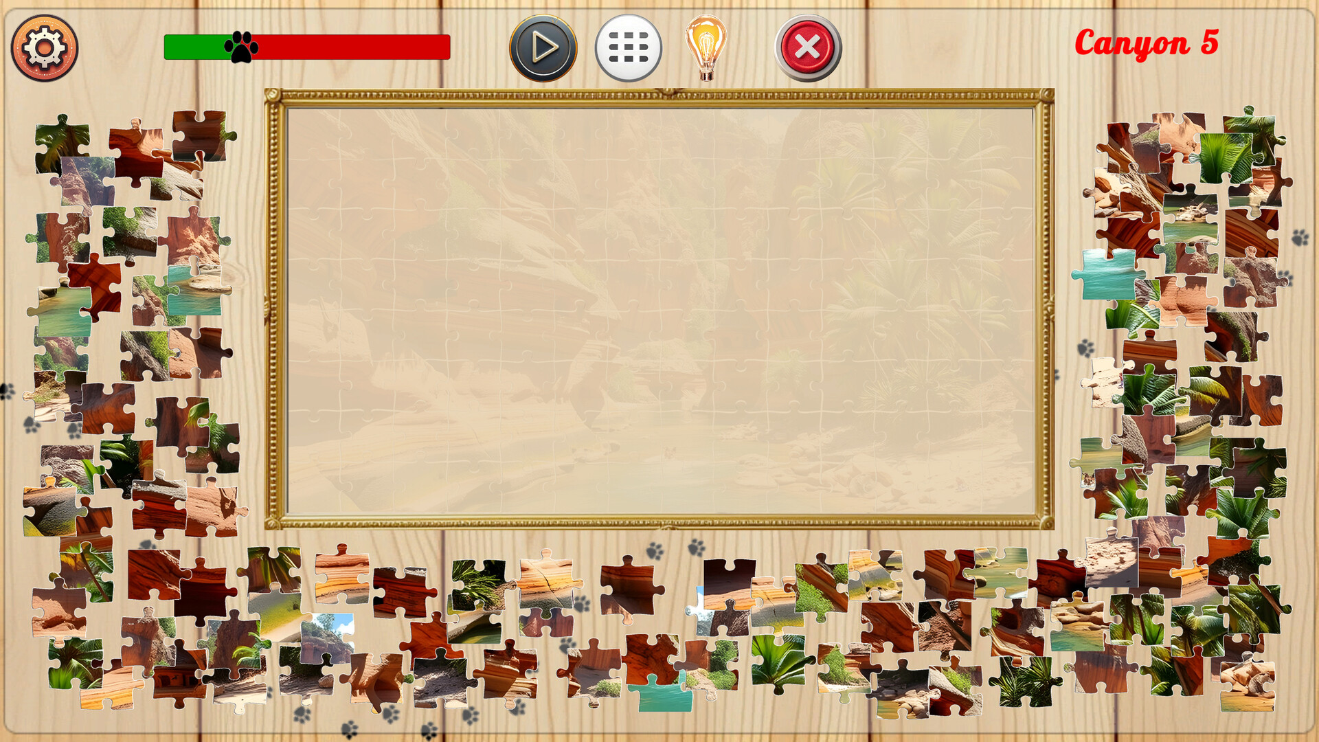 Real Puzzles - Canyons screenshot 2