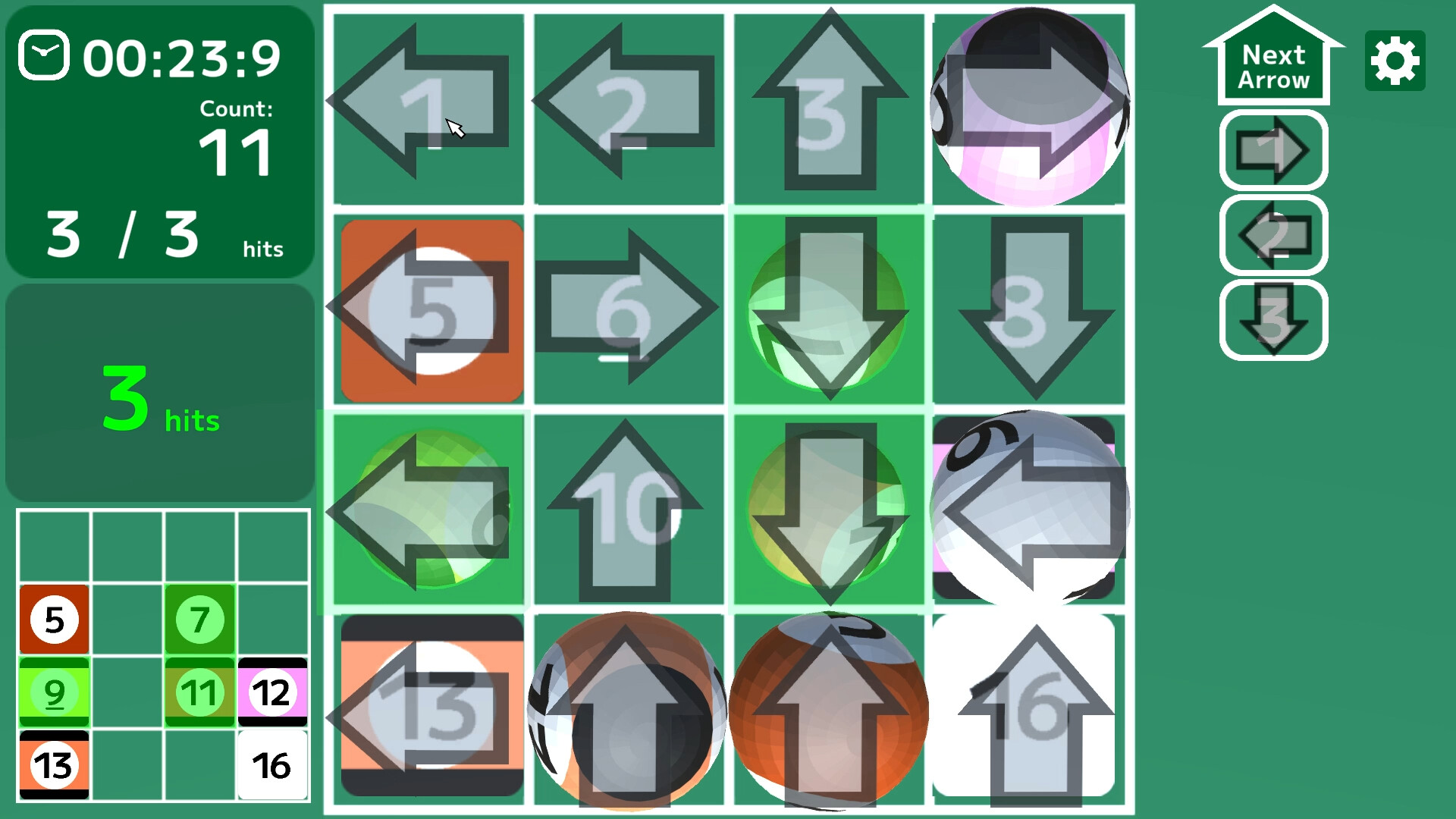 Arrow Bingo screenshot #2