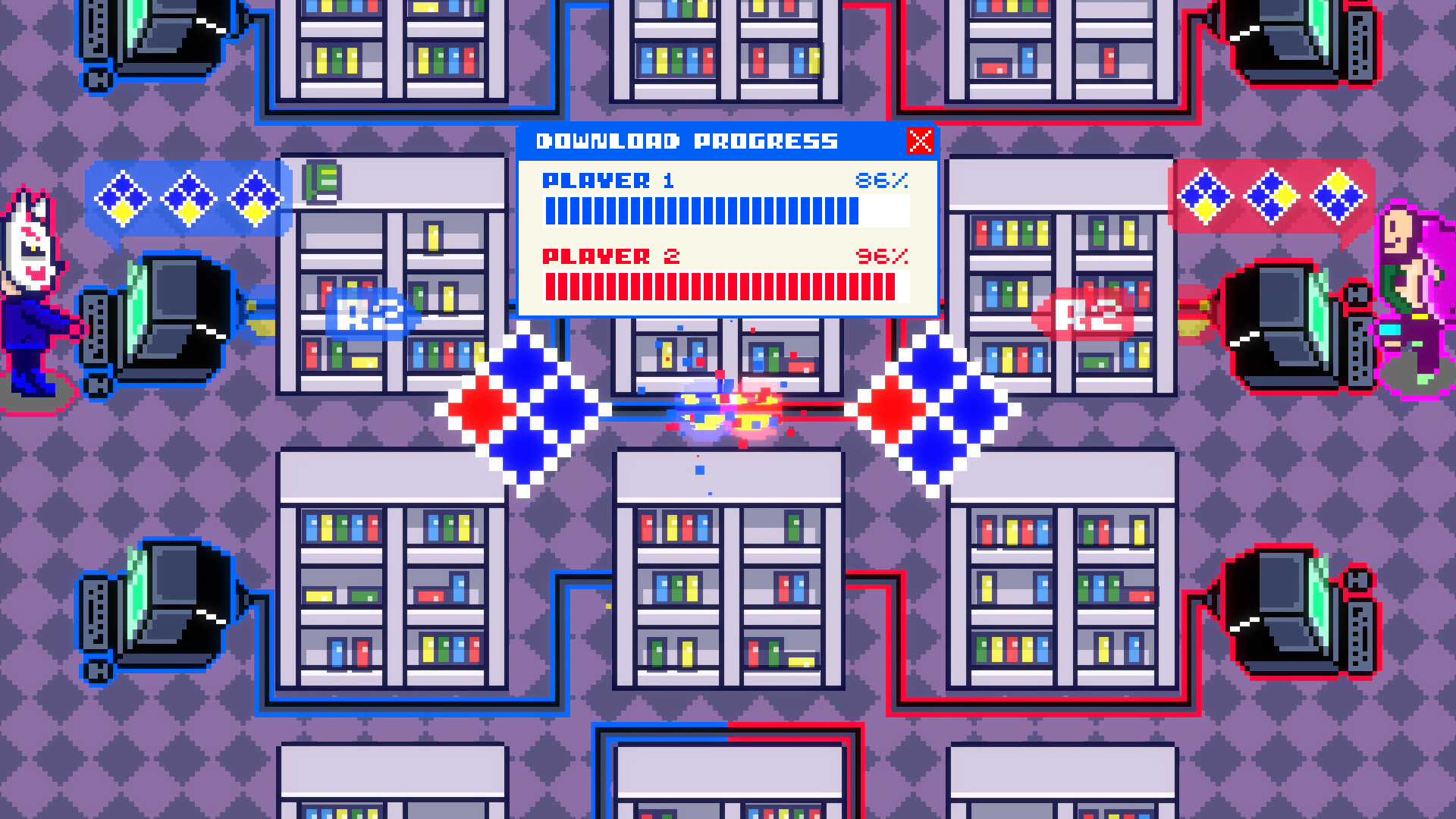 #4. Super Hack Attack! Demo (Steam) 由: Ectoplasma Game Studio