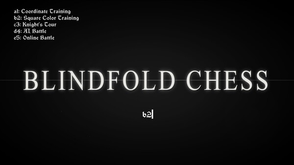 Скриншот из Blindfold Chess