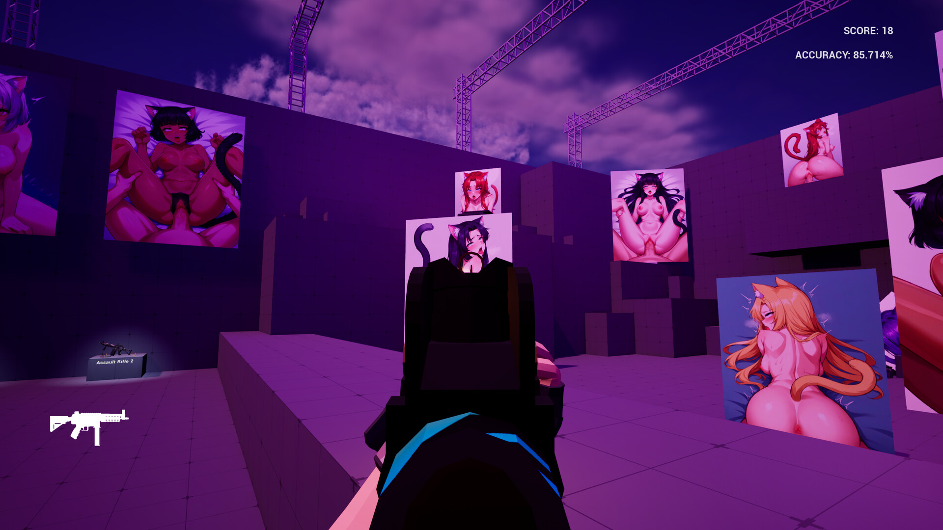 Catgirl Aim Trainer - Gooning Mode Featured Screenshot #1