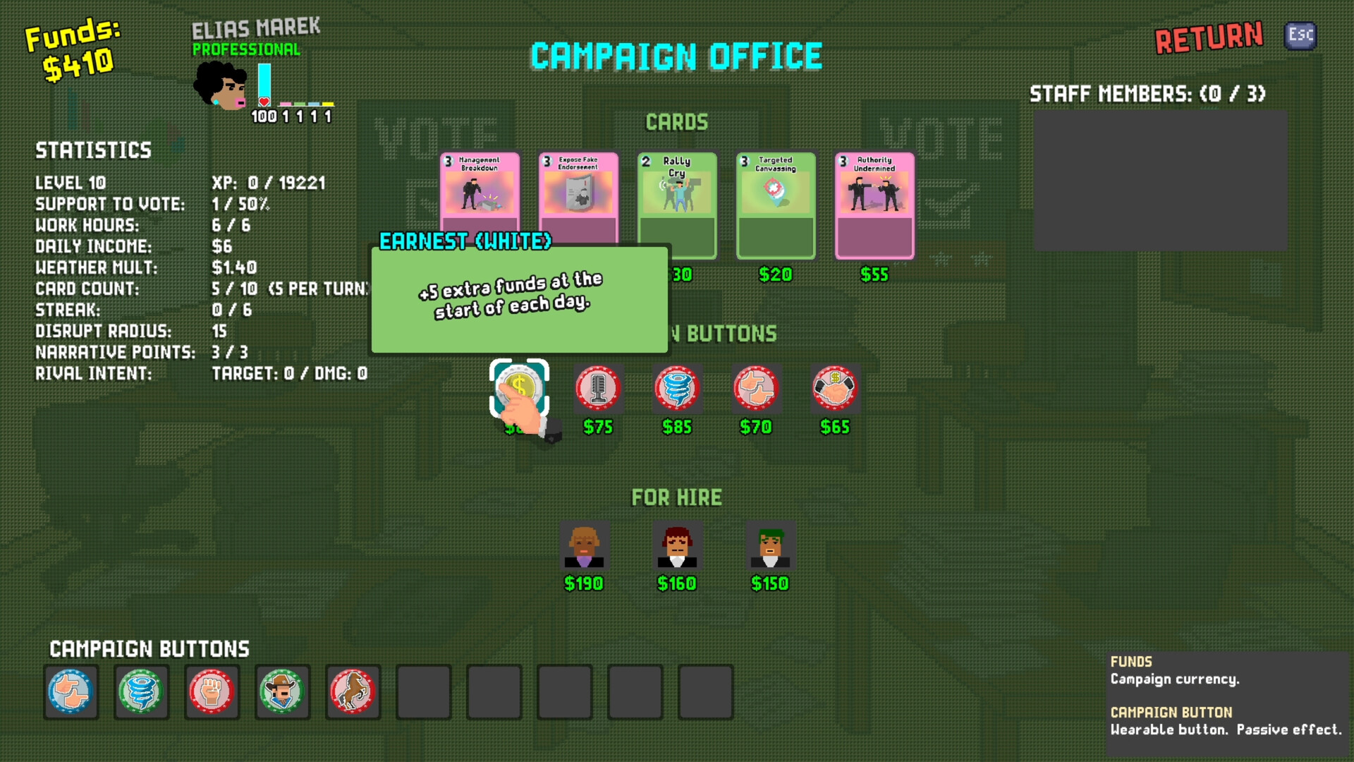 Politiks - Satirical Roguelite Deckbuilder screenshot #6