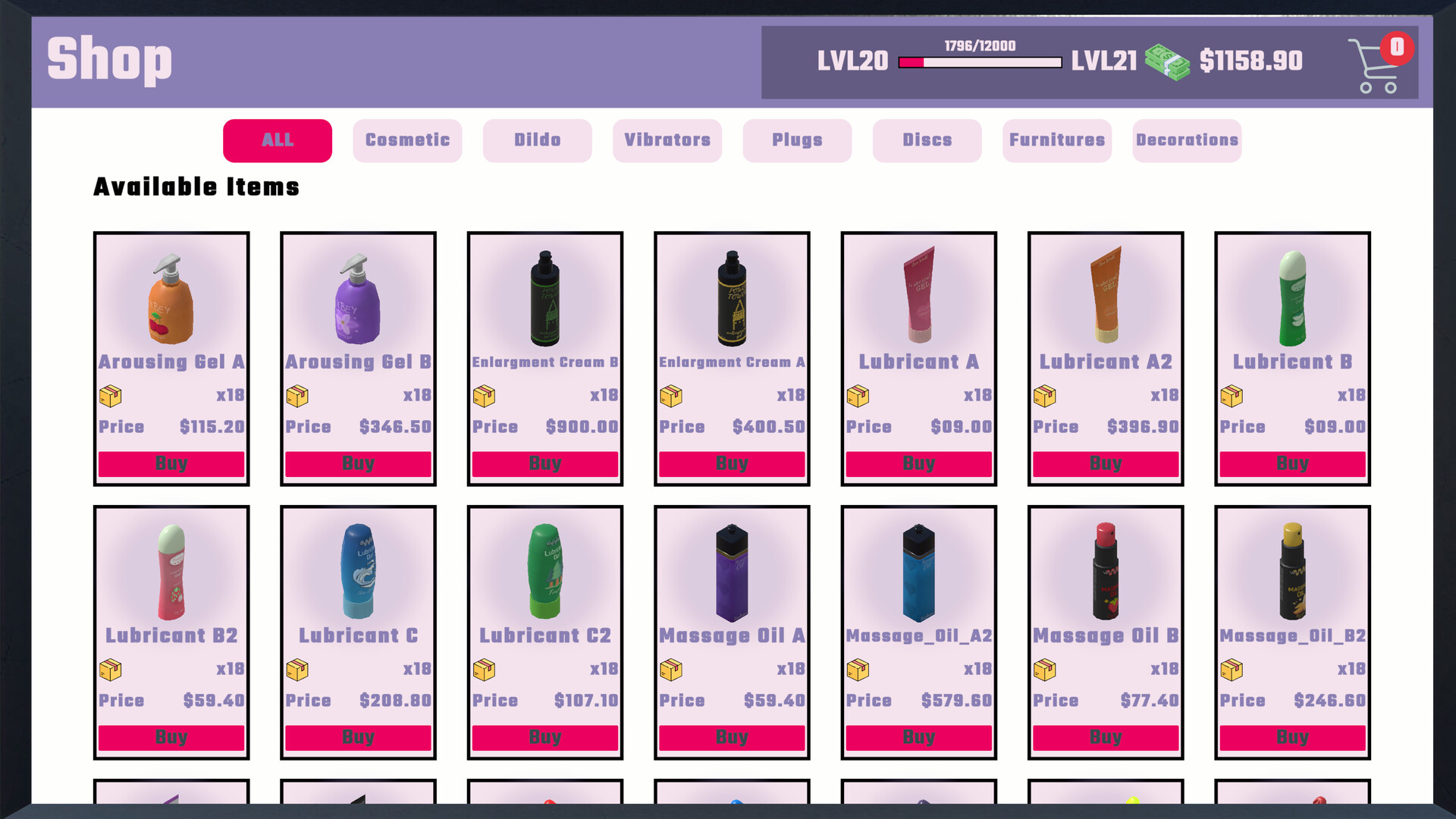 Adult Shop Simulator screenshot #10