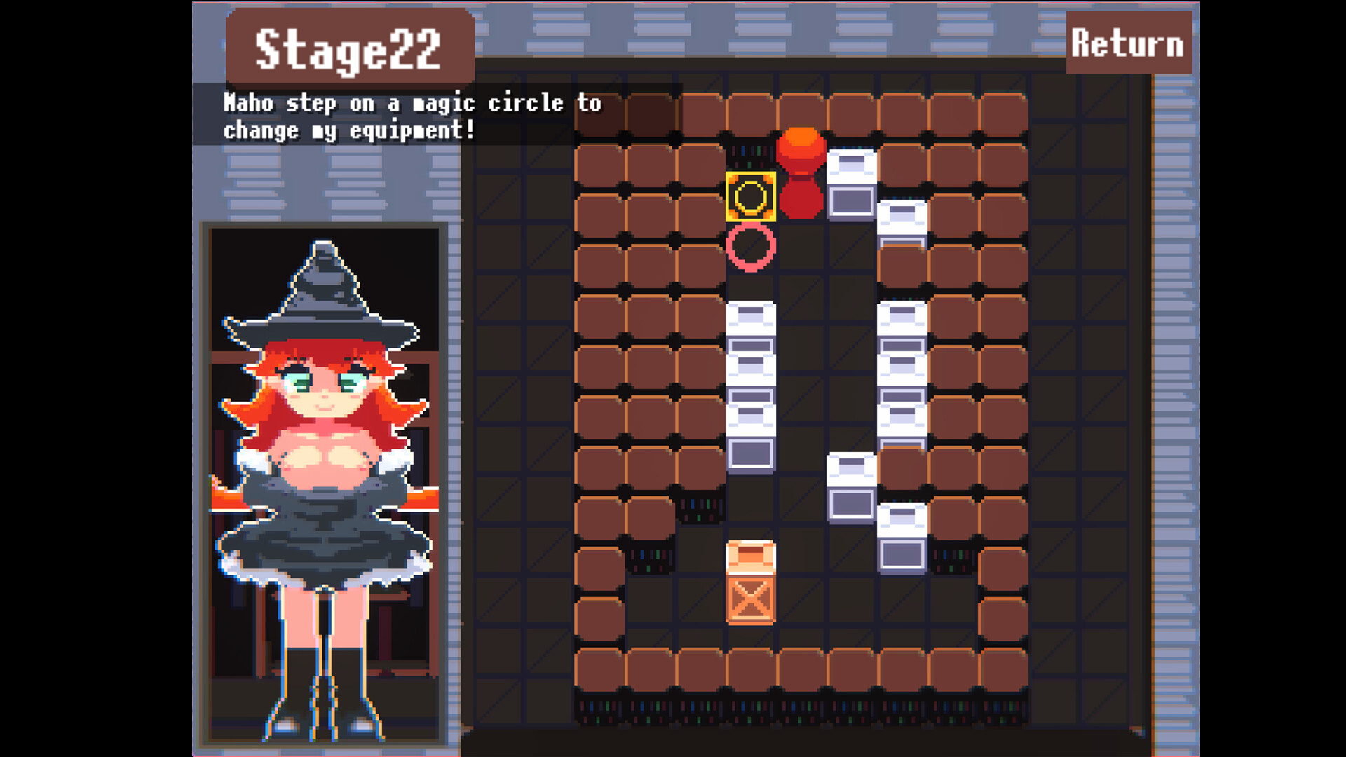 Скриншот игры The Witch's Warehouse Management - 6