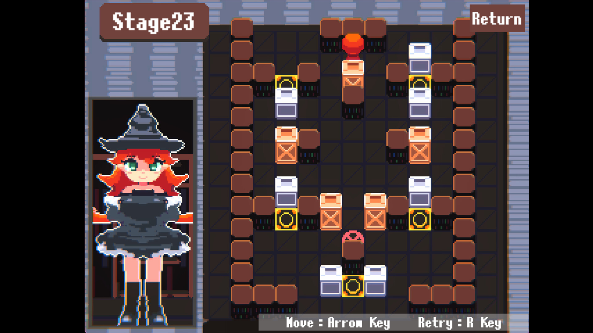 Скриншот игры The Witch's Warehouse Management - 7