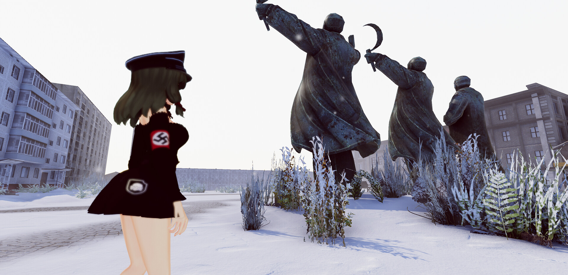 HITLER WAIFU 2 screenshot