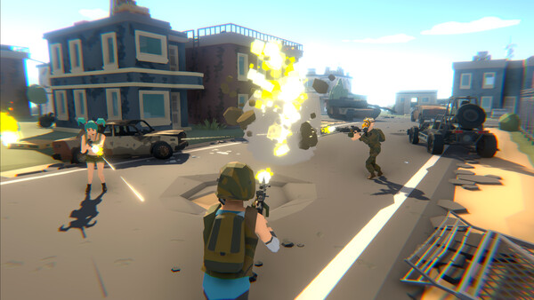 Polygon Bit Battle Royale: Free Sample screenshot 2