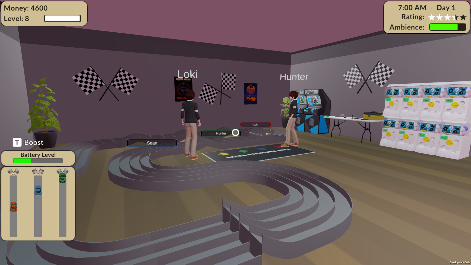 Pocket Racer Shop Sim screenshot #2