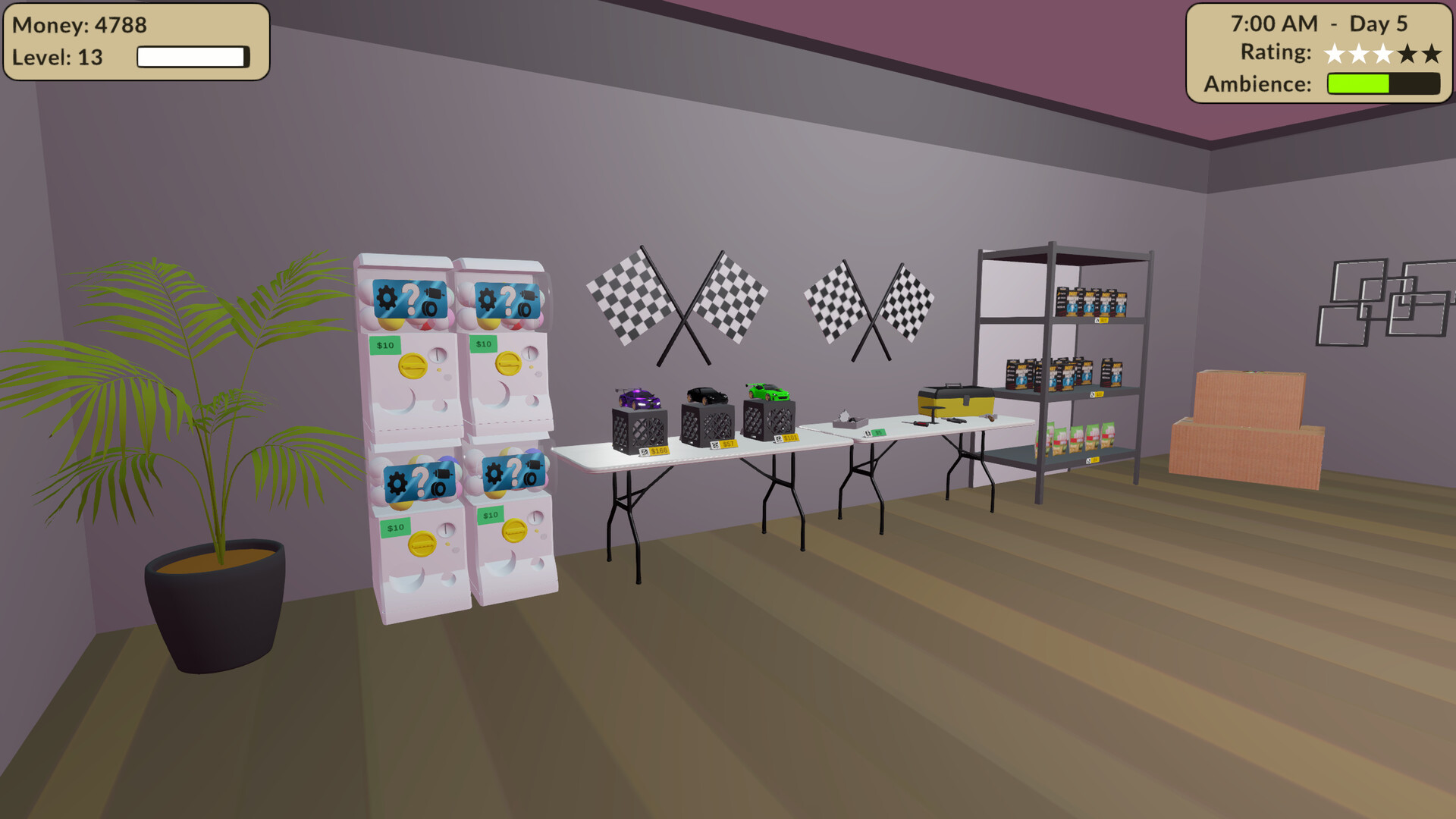 Pocket Racer Shop Sim screenshot #7