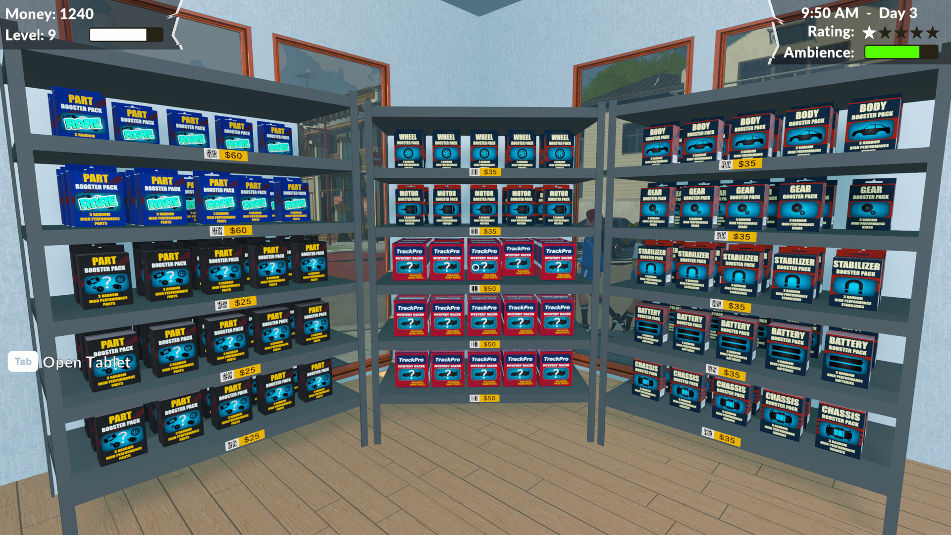 Pocket Racer Shop Sim screenshot #8