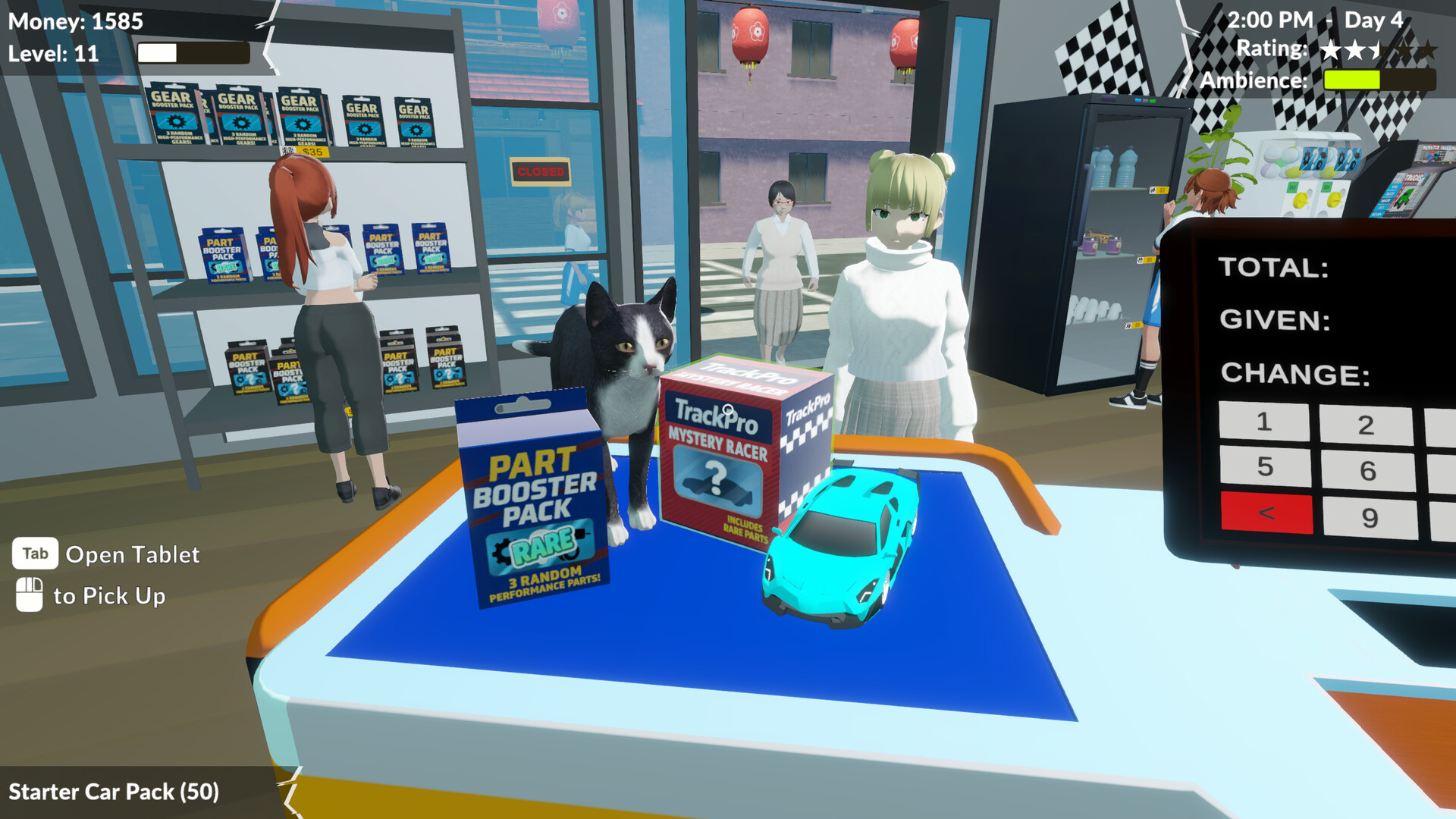 Pocket Racer Shop Sim screenshot #5